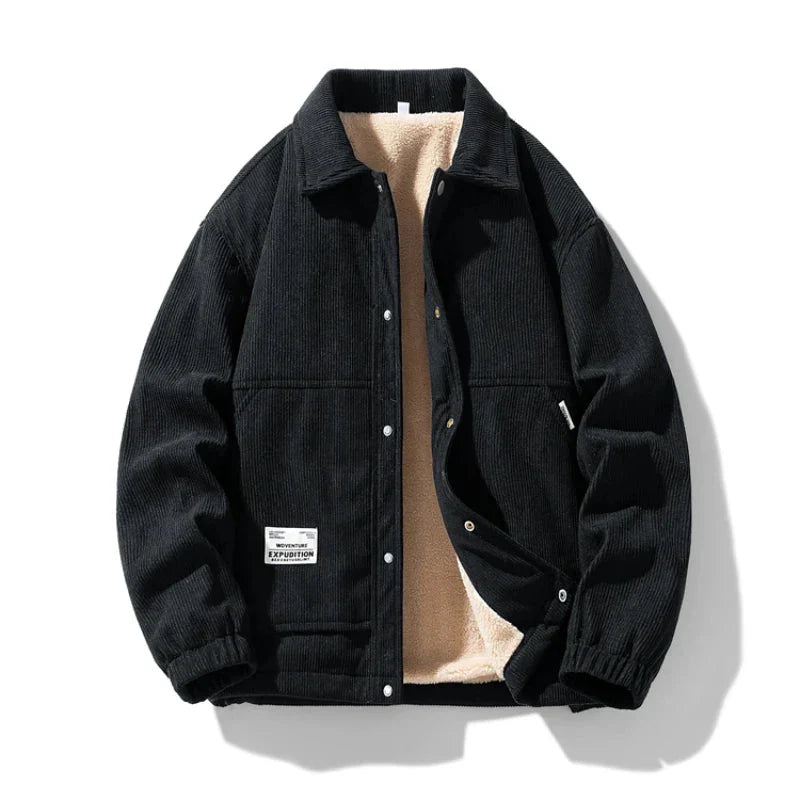 marynarka z dzianiny z podszewką fleece